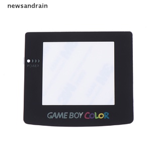 [J] Protector de lente de pantalla de cristal de repuesto para game boy color gbc Good