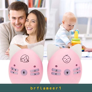 [BRFLAMEER1] Baby Cry Detector Bebé Monitor Portátil De Dos Vías Hablarnos Enchufe