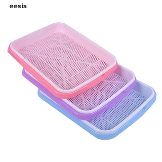 [Eesis] Nursery Pot Seed Sprouter Tray Soil-Free Wheatgrass Grower Seedling Sprout Tray FGH