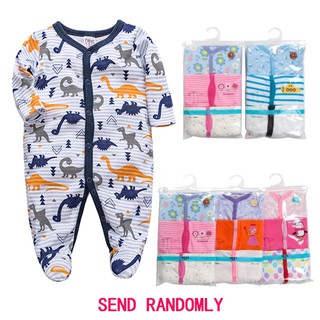 3 piezas de pijamas de algodón para bebé recién nacido, ropa de bebé, niñas, niños, ropa de dormir