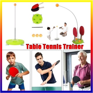 Interior casa de Ping Pong práctica portátil elástico eje de tenis de mesa entrenador suave padre-hijo ocio niños deportes máquina de práctica