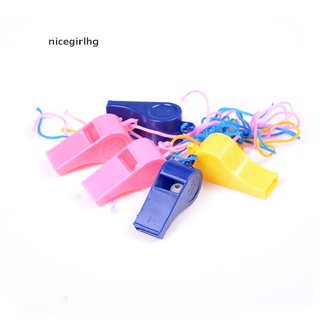 [I] 5Pcs/lot Plastic Whistle Lanyard Children Kids Party Bag Filler Toys [HOT]