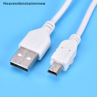 [HDN] Cable MINI USB De 1 M De Largo Sincronización Y Carga Tipo A 5 Pines B Cargador De Teléfono [Heavendenotationnew] (3)