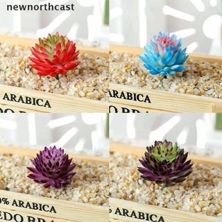 [newnorthcast] decoración del hogar jardín plantas artificiales suculentas bonsai arreglo de flores