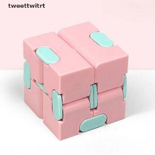 Tweettwitrt 1 pieza juguete De descompresión para adultos Infinito Cubo cuadrado Mágico/juguete rompecabezas (Tweettwitrt)