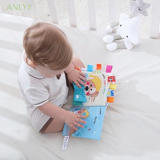 Anlyy libros De tela ecológica no Tóxico Para preescolar/juguete Montessori/libro Infantil