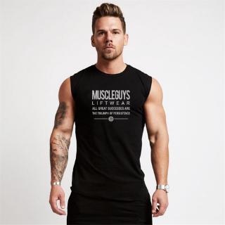 muscleguys culturismo stringer tank top hombres ropa de gimnasio fitness hombre sin mangas chalecos de compresión singlets músculo tankops