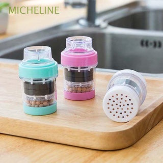 micheline spray grifo filtro aireador cabeza de ducha grifo boquilla antisalpicaduras bubbler filtración cartucho purificador de carbono ahorro de agua dispositivo difusor de agua/multicolor