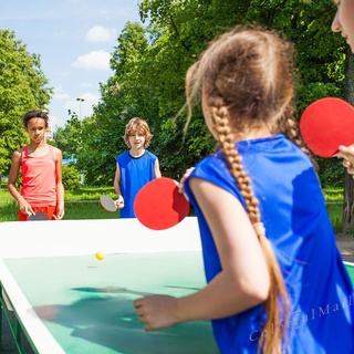 (ColorfulMall) Entrenador de tenis de mesa para niños adultos, eje suave, Ping Pong, dispositivo de práctica elástica (5)