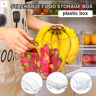 rrefrigerador caja de almacenamiento tipo cajón transparente para el hogar cocina huevo