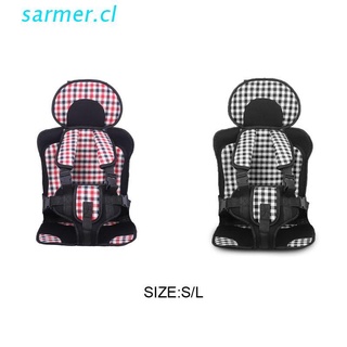 sar3 - cojín de seguridad para bebé con alfombrilla de cinturón segura, adecuado para niños de 0-6 años de protección fija, interior automotriz, accesorios prácticos