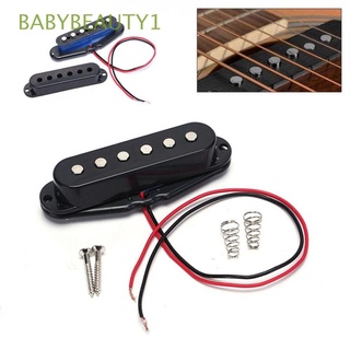 Babybeauty1 cuerdas negras partes De Guitarra Instrumentos Para 6 cuerdas Bobina Única atrapa sonido Acústico/multifuncional