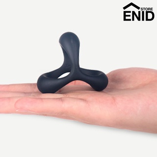 Corrector de pene amigable con la piel portátil de silicona vibración retraso eyaculación anillo de bloqueo para masturbadores masculinos (9)