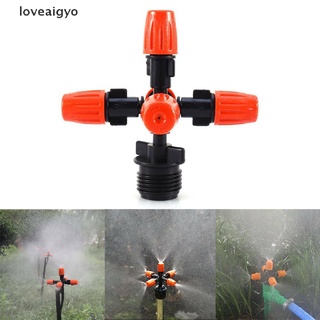 loveaigyo - adaptador de montaje para riego, niebla, 5 cabezas, adaptador de montaje cl