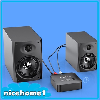[Hi-tech] 3 en 1 Bluetooth 5.0 transmisor receptor NFC TF tarjeta modo adaptador de Audio para TV coche ordenador altavoz hogar estéreo sistema (7)