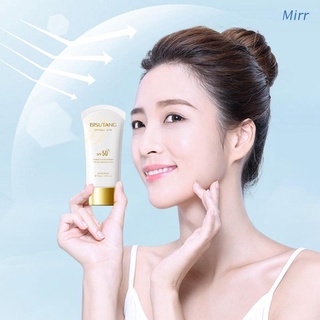 mirr 30g spf50+ uvb facial blanqueamiento corporal protector solar crema libre de aceite anti oxidante refrescante hidratante