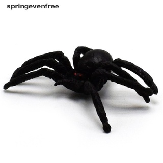 Spef 5 Piezas De Simulación De Plástico Flexible Arañas Negro Broma Juguete Regalos De Halloween Gratis