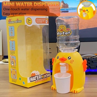 Mini Dispensador De Agua De Simulación En Forma De Pato Con Cubo