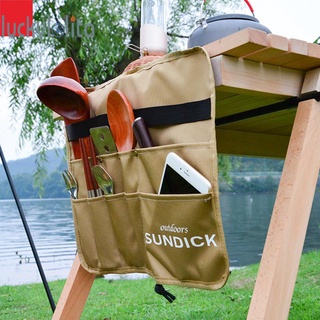 Sundick al aire libre campamento Picnic vajilla bolsa de almacenamiento barbacoa cubertería colgante bolsas-luc (6)