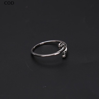 [flechazohb] 1 anillo de dedo ajustable con forma de serpiente para mujeres, niñas, regalo de joyería caliente (8)