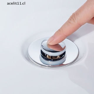 ACEL Floor Drain Filter Universal Basin Hair Catcher Stopper Sink Strainer Silver CL