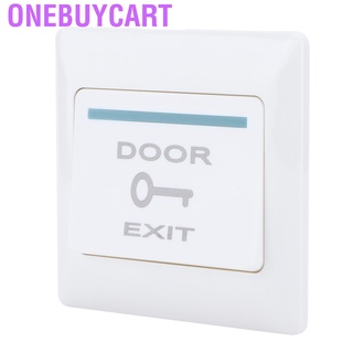 Onebuycart - botón de salida de puerta (86, tipo ignífugo, sistema de Control de acceso para oficinas, comunidades, casas de alquiler)
