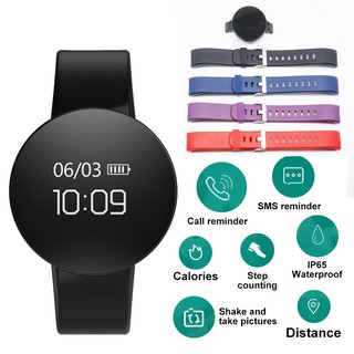 !!Sanda Smart pulsera deportiva contador de pasos impermeable Bluetooth reloj