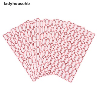 ladyhousehb 10sheets/pack etiqueta de papel autoadhesivo pegatinas nombre nota precio etiqueta barra pegatina venta caliente (4)