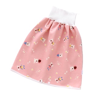 [tenismall.br]pañal De bebé lavable Natural de 3 capas/falda de tela de pañales de algodón para bebé