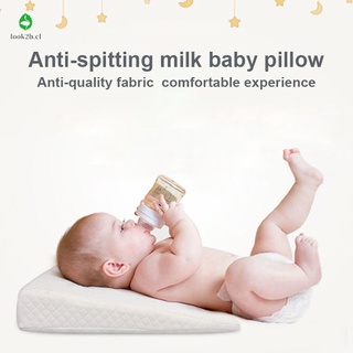 bebé anti-desbordamiento anti-desbordamiento de leche almohadas neonatales lavables alfombrilla de pendiente (5)