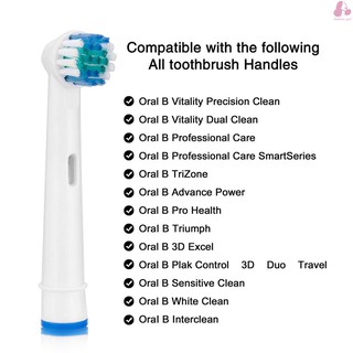 fagi 12 pzs cepillo de dientes eléctrico compatible con oral b cepillo de dientes eléctrico/cepillo de repuesto sensible/cuidado de la encía (7)