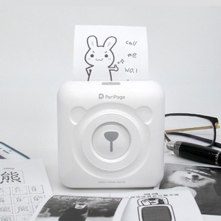 Mini impresora Térmica peribuy Bluetooth para bolsillo sin Tinta