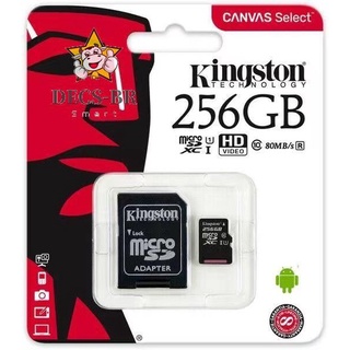 SDHC Kingston Tarjeta SD De 64 Gb/128/256/512 De Memoria Micro Con Lector Gratuito