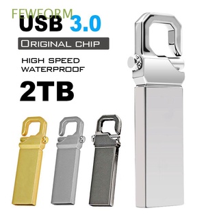FEWFORM USB 3.0 Durable 2TB U Disk High Speed Memory Stick Flash Drive Professional Key Pen Drive Metal External Storage USB 3.0