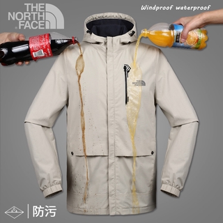 The North Face Men's Outdoor Windproof Waterproof Jacket High Quality Professional Hooded Coat