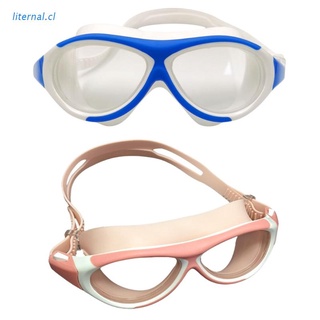 lit 1 pieza gafas de natación impermeable visión clara antiniebla protección uv sin fugas