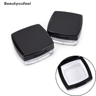 [Beautyoufeel] 1pc 10g vacío cosmético tamiz suelto polvo frasco contenedor hojaldre caja de maquillaje de viaje