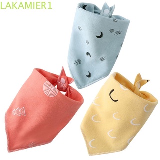 lakamier 3pcs suministros para mascotas perro cuello bufanda collar gato perro bandana moda cachorro algodón lavable bufanda triangular