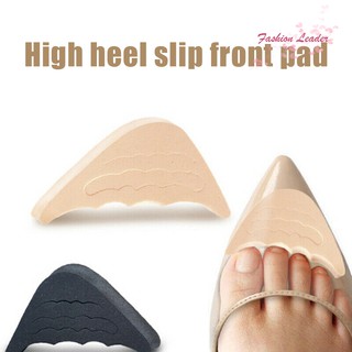 FL 1 par de mujeres de tacón alto antepié insertar dedo del pie cojín alivio del dolor zapatos de relleno delantero ajuste