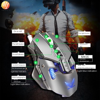 Wired Gaming Mouse Colorful Luminous Mechanical Gaming Mouse Professional Gaming Mouse For Computer
