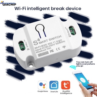 Smart switch 10A Wifi Smart Switch Timer Wireless Switches Smart Home Automation Compatible with Tuya Alexa Google Home
