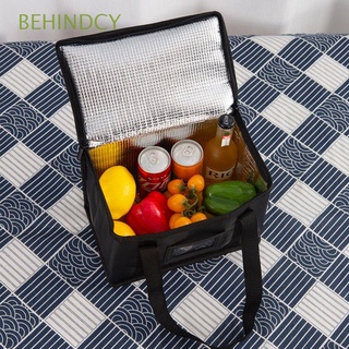 BEHINDCY Durable Insulated Bags Takeaway Tote Pouch Warm Cold Bag Convenient Storage Container Food Delivery High Quality Lunch Bag