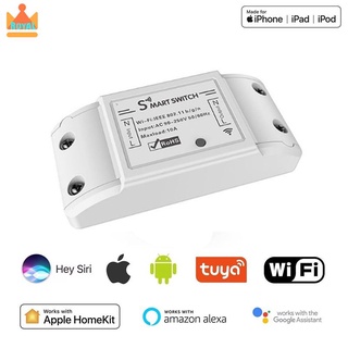 Wifi Smart Wireless Remote Switch Light Controller Module Work 10A Universal Relay Switch For Google Home Homekit ROYAL
