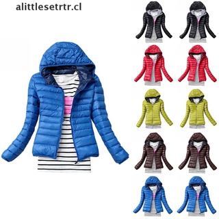 alittlesetrtr: abrigo acolchado acolchado para mujer, diseño de burbujas, ligero, invierno, cálido, chaqueta [cl]