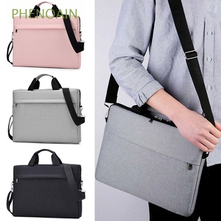 PHENOAIN 15.6 inch New Laptop Sleeve Case Ultra Thin Notebook Cover Laptop Handbag Universal Fashion Large Capacity Shockproof Protective Pouch Shoulder Bag/Multicolor