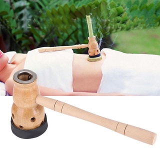 Massage Tool Health Care Healing Gourd Moxibustion Massage Wooden