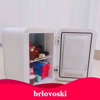 [brlovoski] Mini refrigerador de 8 Litros Para cubrir la habitación eléctrica enfriador de vino Freezer Truck (6)