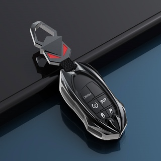 Para llave de coche cubierta caso Fob para Jeep Renegade Compass Grand Cherokee para Chrysler 300C Wrangler Dodge accesorios de coche llavero