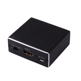Hdmi audio extractor HDMI to HDMI and Optical TOSLINK SPDIF + 3.5mm Stereo Audio Extractor Converter HDMI Audio Stereo Audio Extractor