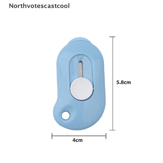 Northvotescastcool Candy Color Oficina Mini Cortador Cuchillo Utilidad Portátil Corte De Papel Cuchilla NVCC (4)